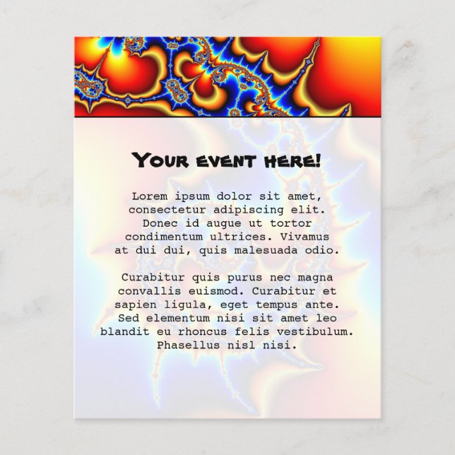 Flyer Fibonaccispikeral (Frente)