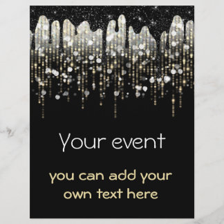 Flyer fiesta de celebración de eventos