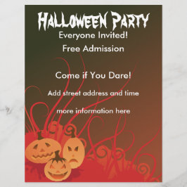 Flyer Fiesta de Halloween