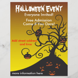 Flyer Fiesta de Halloween
