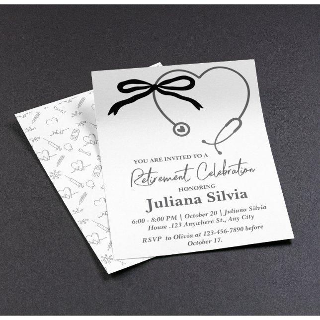 Flyer Fiesta de Jubilación del Médico de Enfermería pers (Subido por el creador)