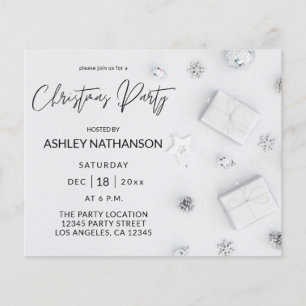 Flyer Fiesta de Navidades de pino blanco