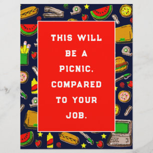 Flyer Fiesta de verano de la compañía