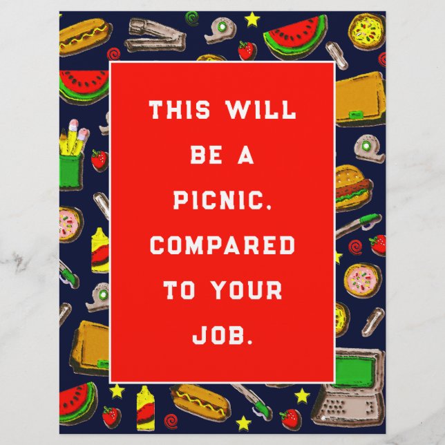 Flyer Fiesta de verano de la compañía (Frente)