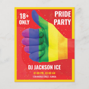 Flyer Fiesta del Orgullo