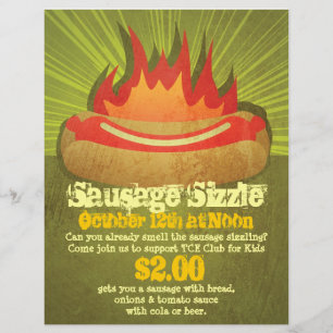 Flyer Fiesta Sausage Sizzle