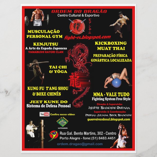 Flyer fightpanfleto (Frente)