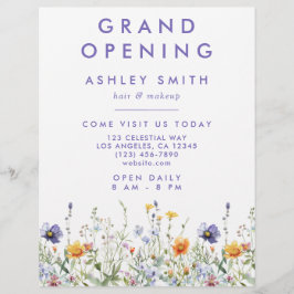 Flyer Flor silvestre