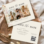 Flyer Flor silvestre de código QR Guardar el Boda de fec<br><div class="desc">Anuncie su día especial con nuestro código QR Boda Floral Flora Silvestre Salvar la fecha! Con un bonito diseño de flores silvestres, esta elegante tarjeta combina el encanto rústico con la comodidad moderna. El código QR incluido dirige a los clientes a su sitio web boda para que puedan acceder fácilmente...</div>