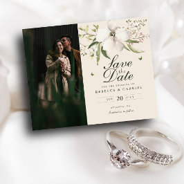 Flyer Floral De Acuarela Elegante De Presupuesto Guardar