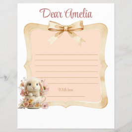 Flyer Floral Rabbit First Year Board