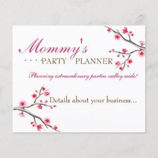 Flyer Florecimiento de cerezo japonés