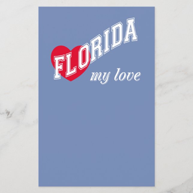 Flyer Florida, mi amor (Frente)