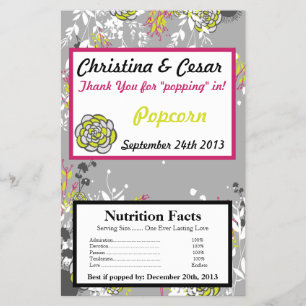 Flyer Flujo verde/rosa caliente del envolvimiento de pal