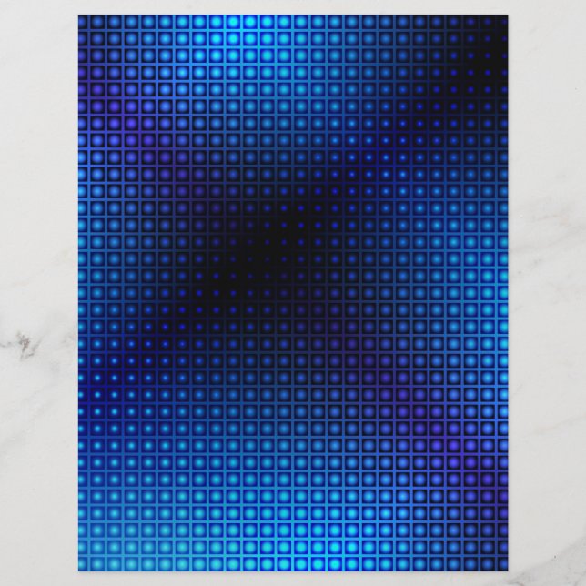 Flyer Fondo abstracto brillante (Frente)