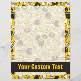 Flyer Fondo de conjunto de claves