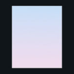 Flyer Fondo de degradado rosa pálido y azul<br><div class="desc">Color rosa pálido y degradado azul.</div>