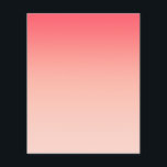 Flyer Fondo de degradado rosa y melocotón<br><div class="desc">Un degradado de colores rosa y melocotón.</div>