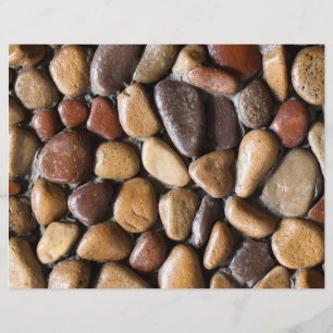 Flyer Fondo de guijarros