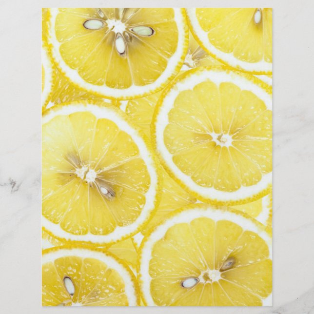 Flyer Fondo de limón (Frente)