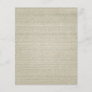 Flyer Fondo de Lino de Algodón