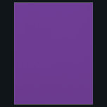 Flyer fondo púrpura con borde blanco<br><div class="desc">El diseño es un gran cuadrado azul que parece un cielo claro y luminoso. El color del cielo es un color azul intenso que le confiere un aspecto animado y animado.</div>