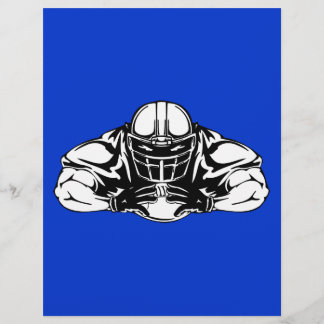 Flyer football_player100 FOOTBALL PLAYER TOUGH SPORTS SU