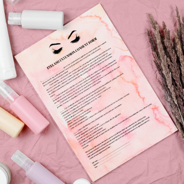 FLYER FORMULARIO DE CONSENTIMIENTO DE EXTENSIÓN DE OJOS  (Subido por el creador)