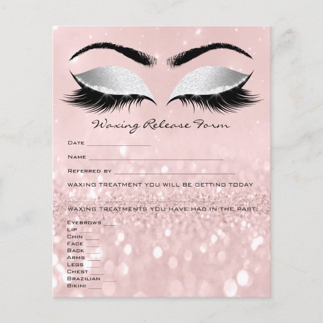 Flyer Formulario de exención de responsabilidad por depi (Frente)