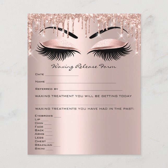 Flyer Formulario de liberación de renuncia a la responsa (Frente)