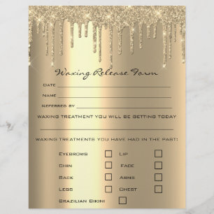 Flyer Formulario de Liberación de Responsabilidad por De