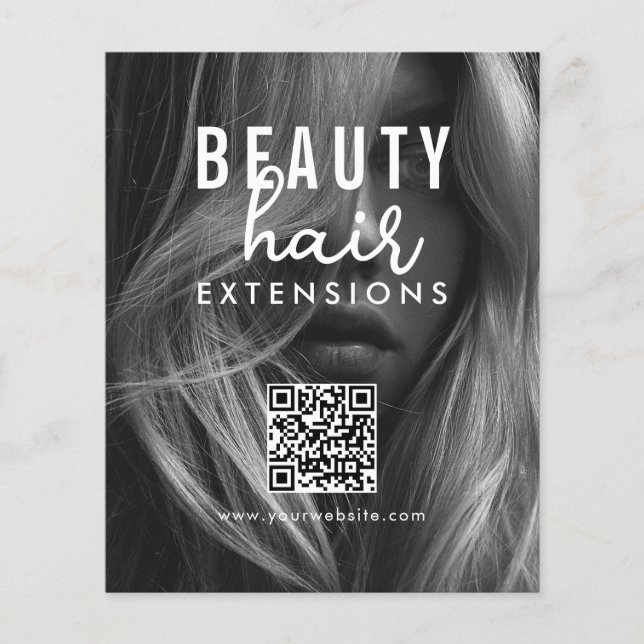 Flyer Formulario de pedido de peluca de extensión de cab (Frente)