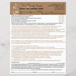 Flyer Formulario de renuncia de consentimiento de respon