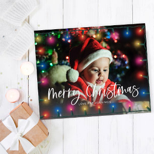 Flyer Foto de Budget Merry Christmas Lights