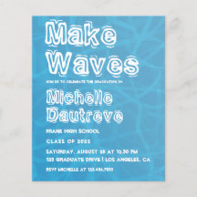 Foto de fiesta de graduación de surfista genial