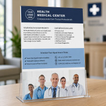 Foto de logotipo personalizado QR de atención médi