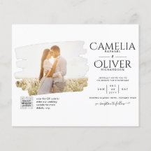 FOTO DE PRESUPUESTO CÓDIGO QR Boda Invitar Detalle