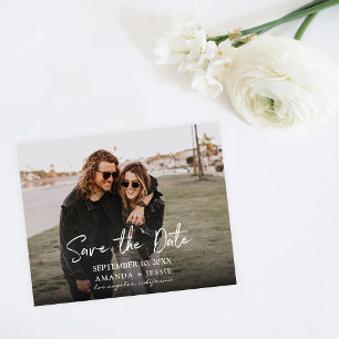 Flyer Foto de presupuesto - Escritura a mano H Guardar l