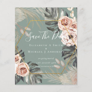 Flyer Foto del presupuesto Guardar fechas Coral de PAMPA