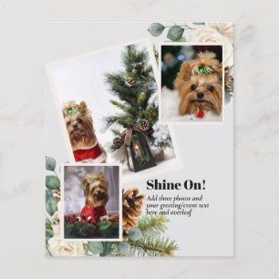 Flyer FOTO NAVIDAD - Agrega 3 Fotos Familiares 