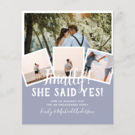 Flyer FOTO PRESUPUESTARIA Invitación INVITA A LA boda