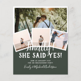 Flyer FOTO PRESUPUESTARIA Invitación INVITA A LA boda