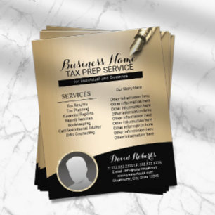 Flyer Fotografía del Servicio de Consultoría de la Empre
