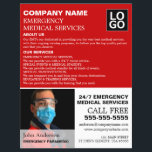 Flyer Fotografía personalizada, EMT, paramédica<br><div class="desc">Fotografía Personalizada,  EMT,  Volantes De Publicidad Paramédica Por La Tienda De Tarjetas De Negocios.</div>