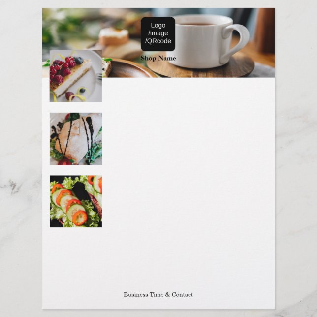 Flyer Fotografía simple moderna (Frente)