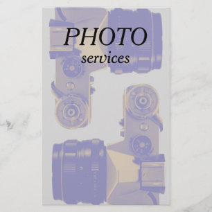 Flyer Fotografía y profesión gráfica de imágenes