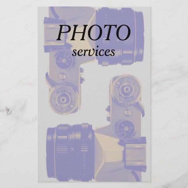 Flyer Fotografía y profesión gráfica de imágenes (Frente)