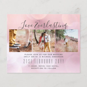 Flyer Fotos de Amor Eterno COLLAJE Invitación a la boda