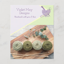 Flyer Fotos del producto personalizado Yarn Craft Busine