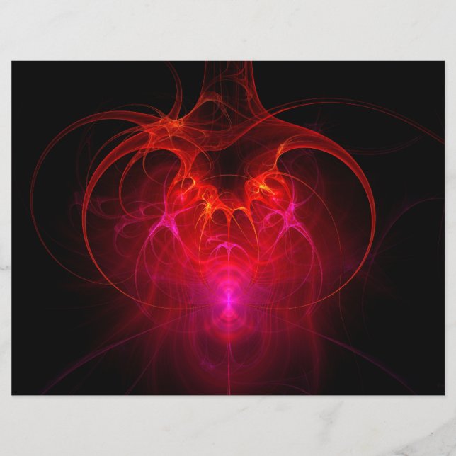 Flyer Fractal - Ciencia - La red neural (Frente)